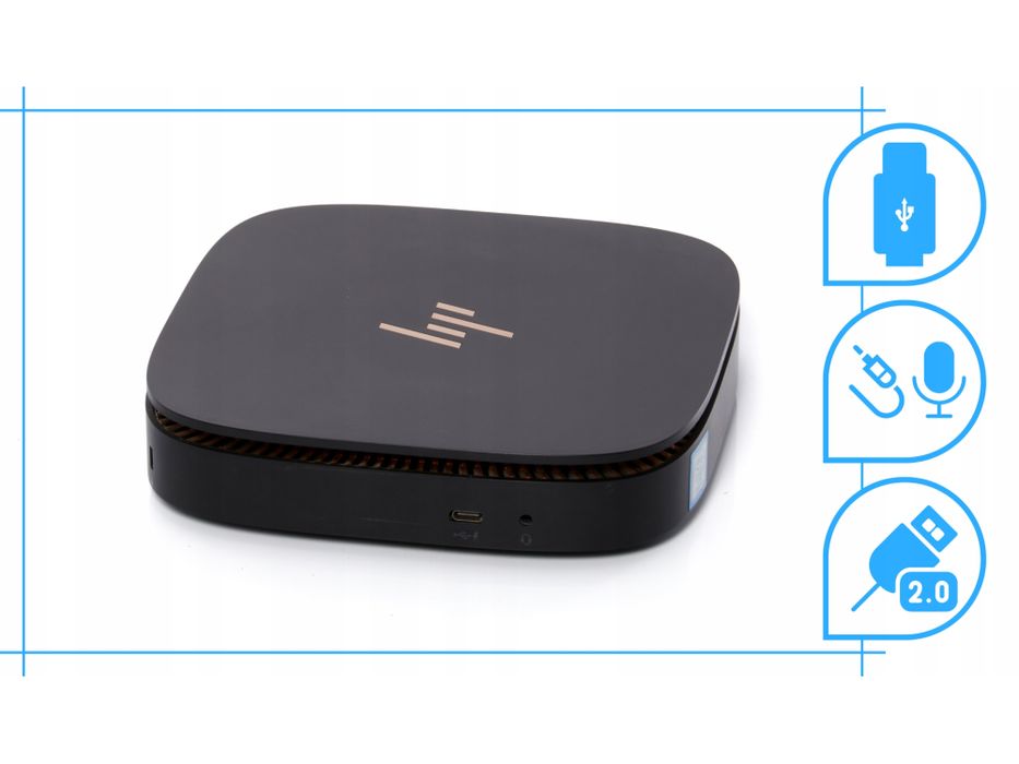 HP Elite Slice Mini PC I5 6GEN 16GB DDR4/256SSD Win10 Pro