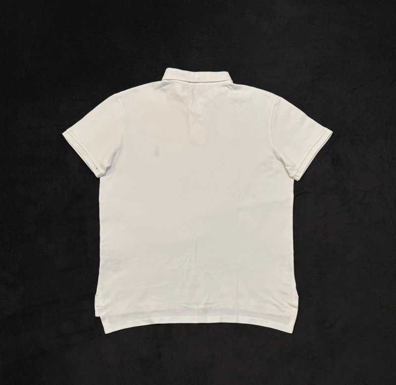 Biała elegancka koszulka polo Ralph Lauren - Size L