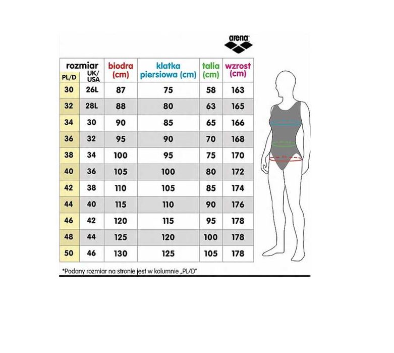 Speedo Strój Kąpielowy Kostium jednoczęściowy Rozmiar M 38  czarny