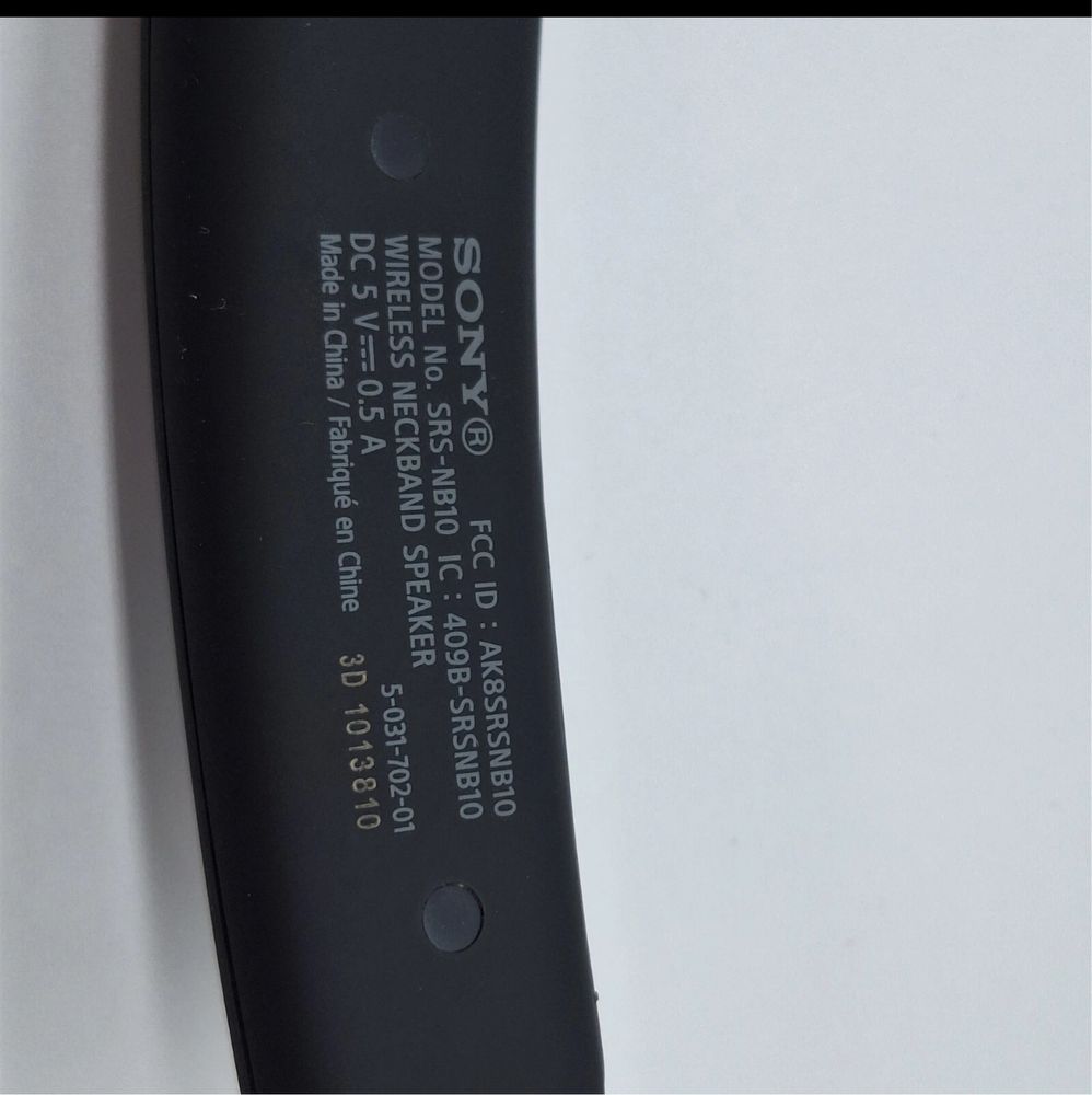 Навушники Sony SRS-NB10