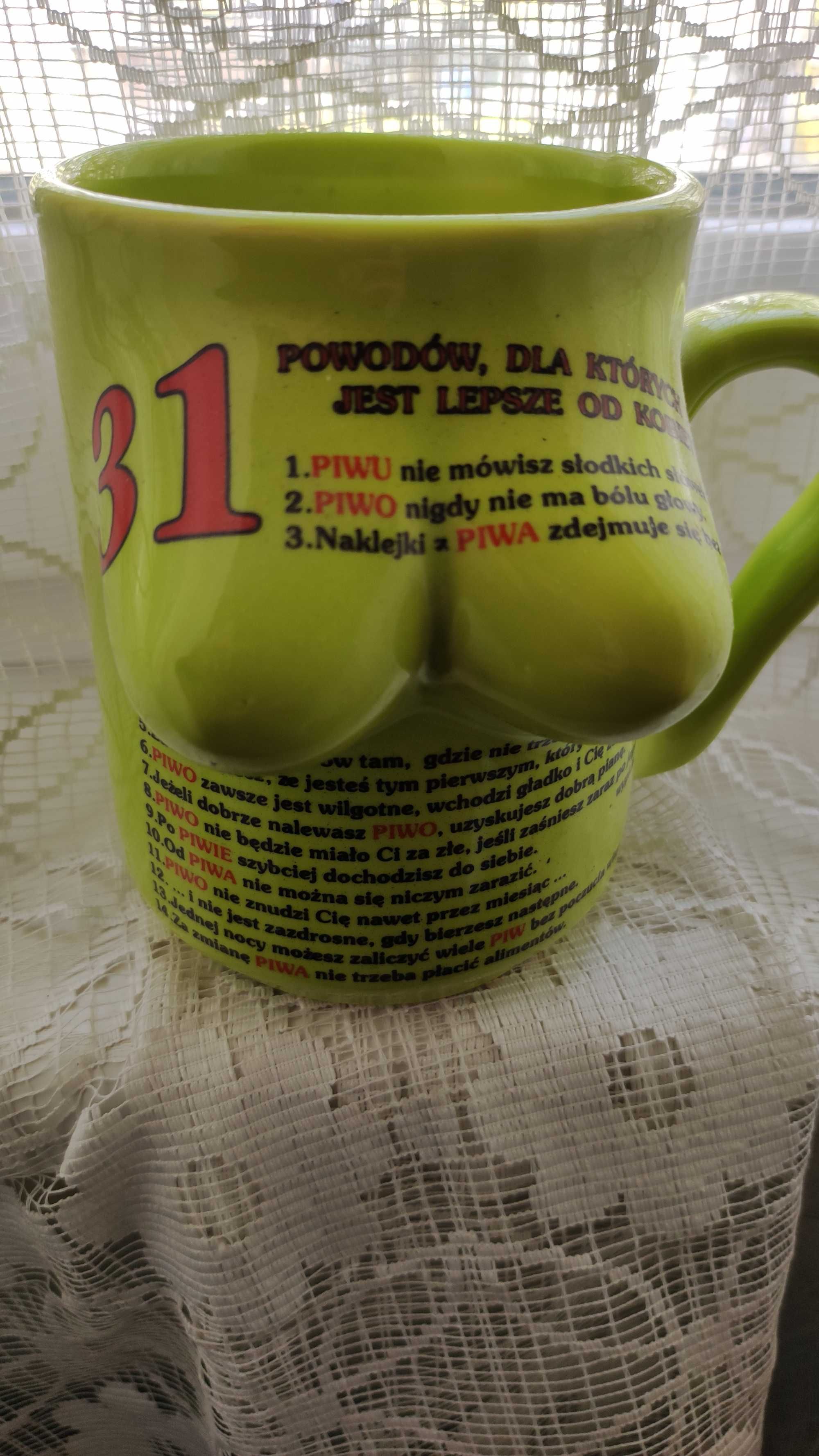 Kubek miły Panom -atrybuty kobiecości