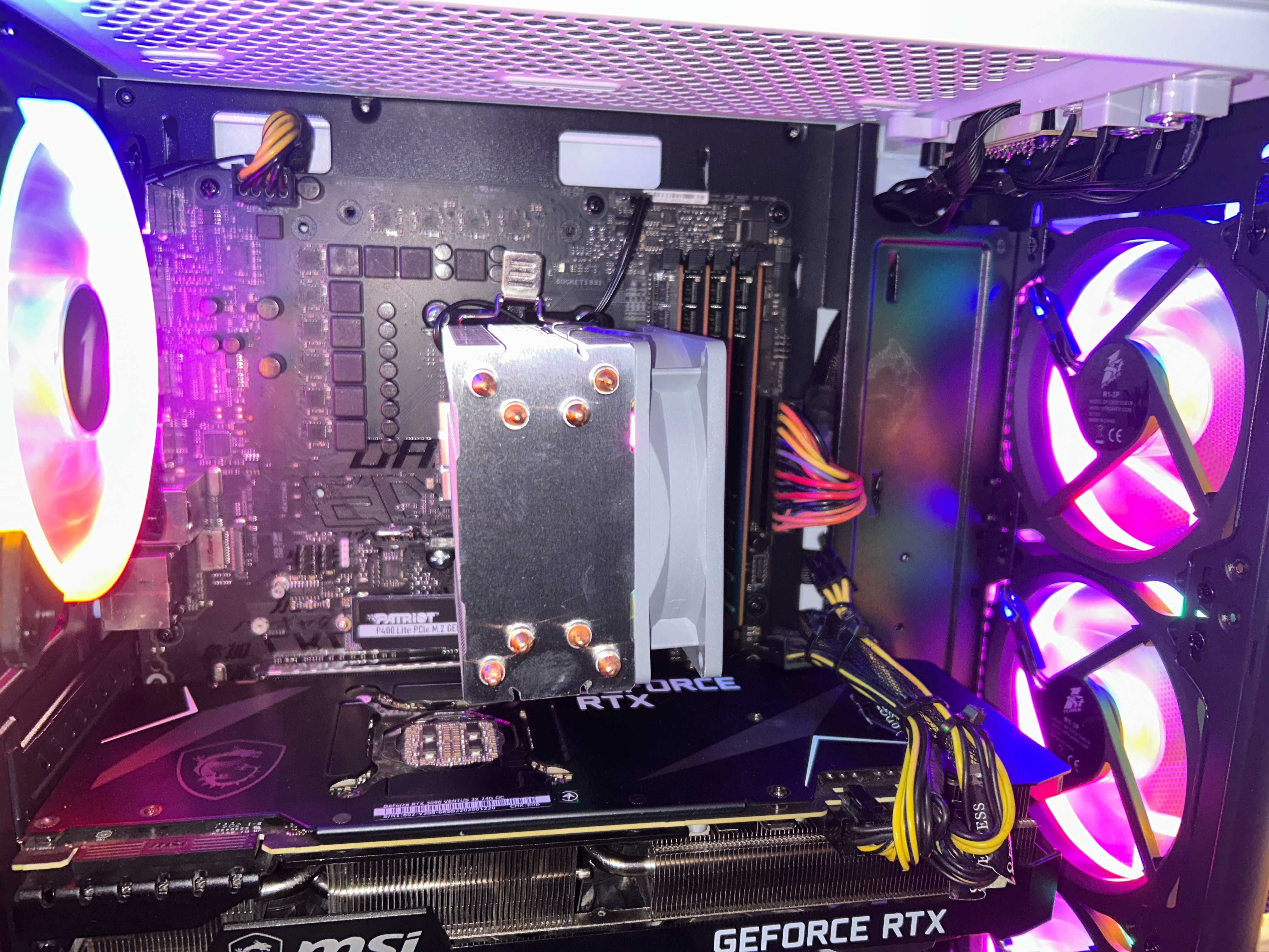 Бесплатная доставка! Игровой ПК Ryzen 7 5700X/32GB DDR4/RTX 3090