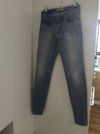 Spodnie Levis 714 Straight rozmiar 29 kolor jeans niebieski