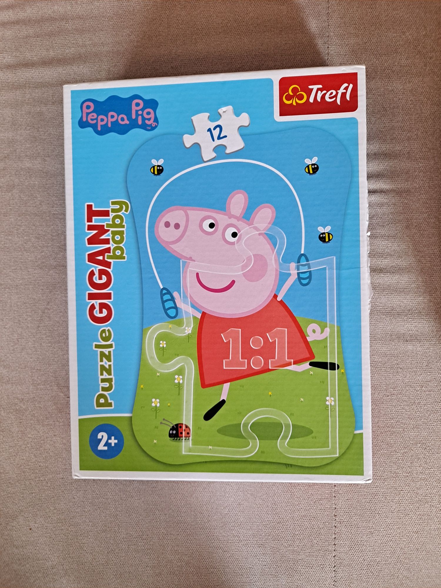 Puzzle peppa gigant