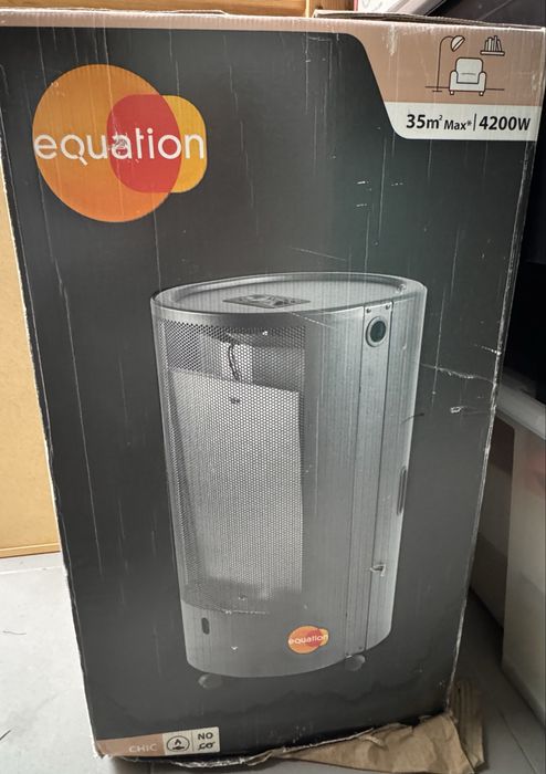 Aquecedores a gás (4200W) & botija (13 quilos) - Equation & Galp