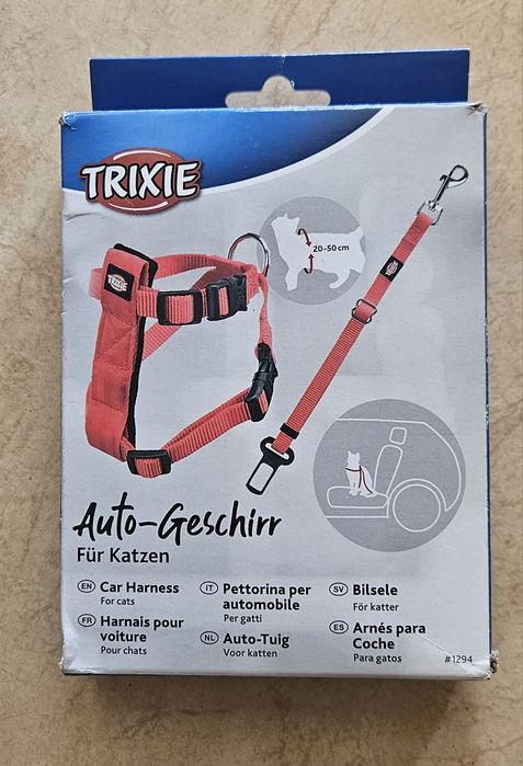 Trixie szelki dla kota do samochodu