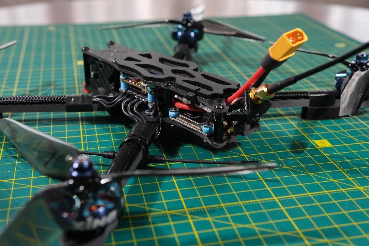 FPV дрон 7" Diatone MAMBA F722/TBS Crossfire/AKK FX2 Ultimate