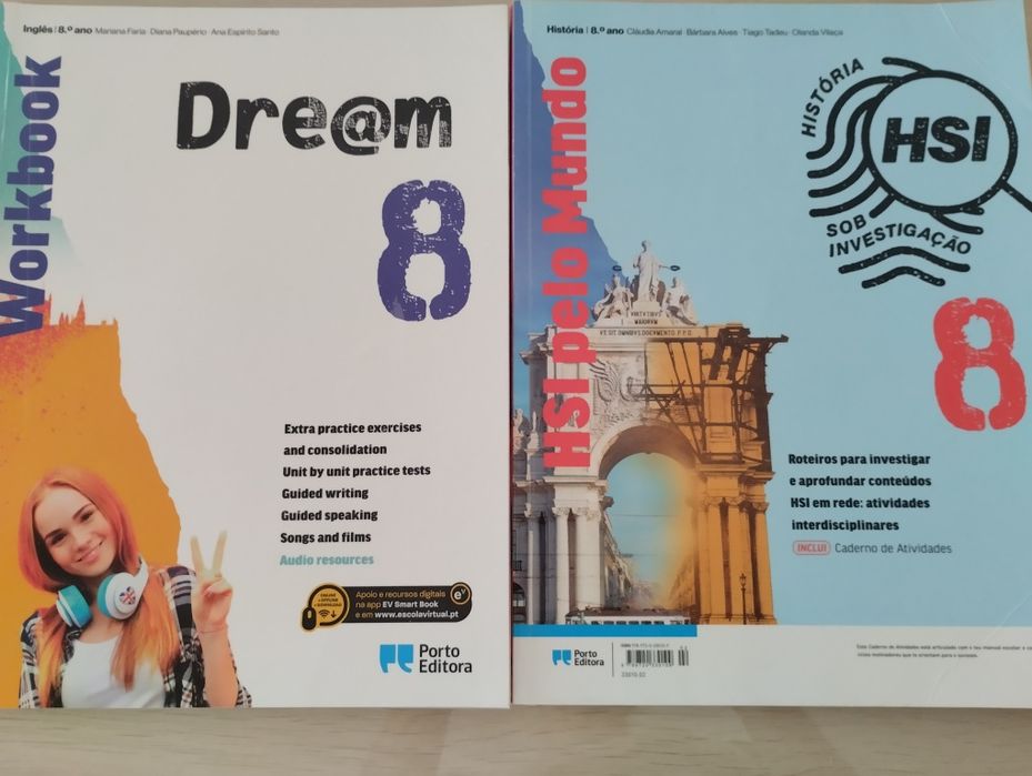 Livros de ficha 8 ano só resta o de matemática