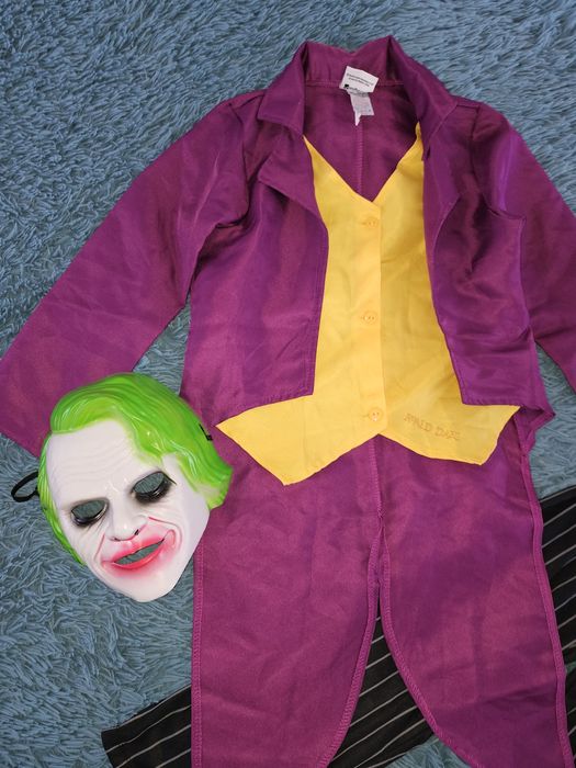 Костюм Джокер на хеллоуин 7-8 лет.
