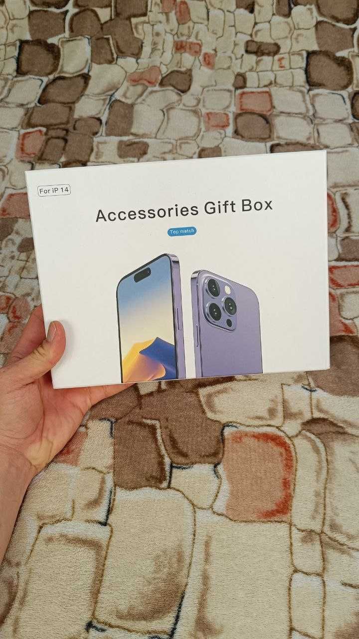 Комплект Iphone 12 magsafe зарядка павербанк блочок powerbank айфон