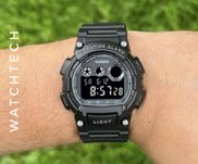Годинник наручний Casio W-735H-1B новий оригінал вібробудильник