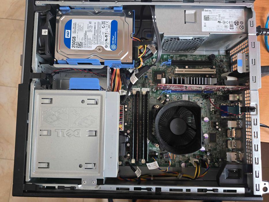 Komputer Dell OptiPlex 7010 Celeron G1610 8GB RAM HD5450 Win 7 PRO