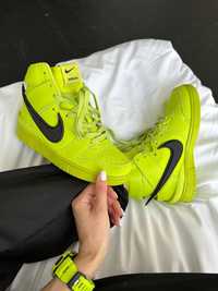 SB DUNK HIGH x AMBUSH ACID GREEN Buty damskie , męskie trampki 36-45