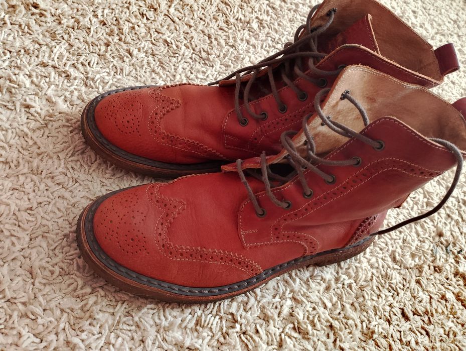 Ботинки кожані жіночні