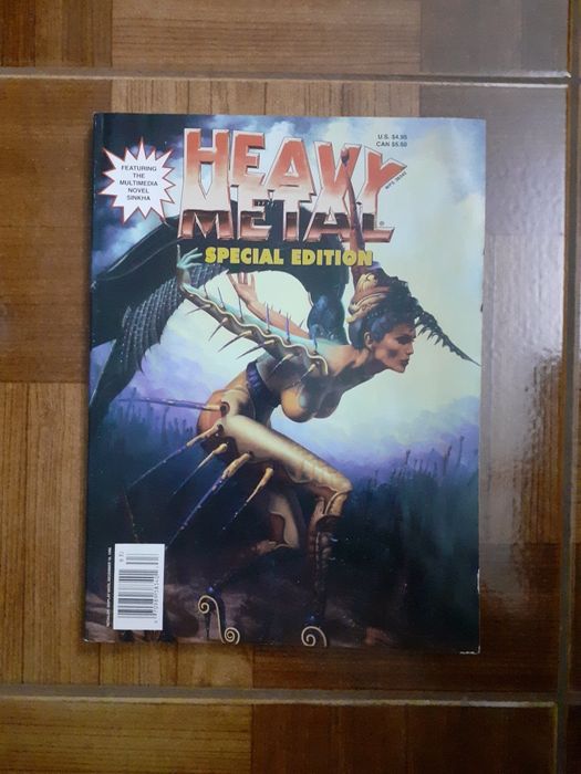 Heavy metal ilustrated magazine