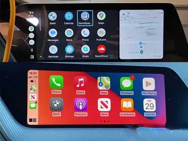 BMW MINI CarPlay Mapy Konwersja Kodowanie EVO ID4/5/6/7/8 NBT