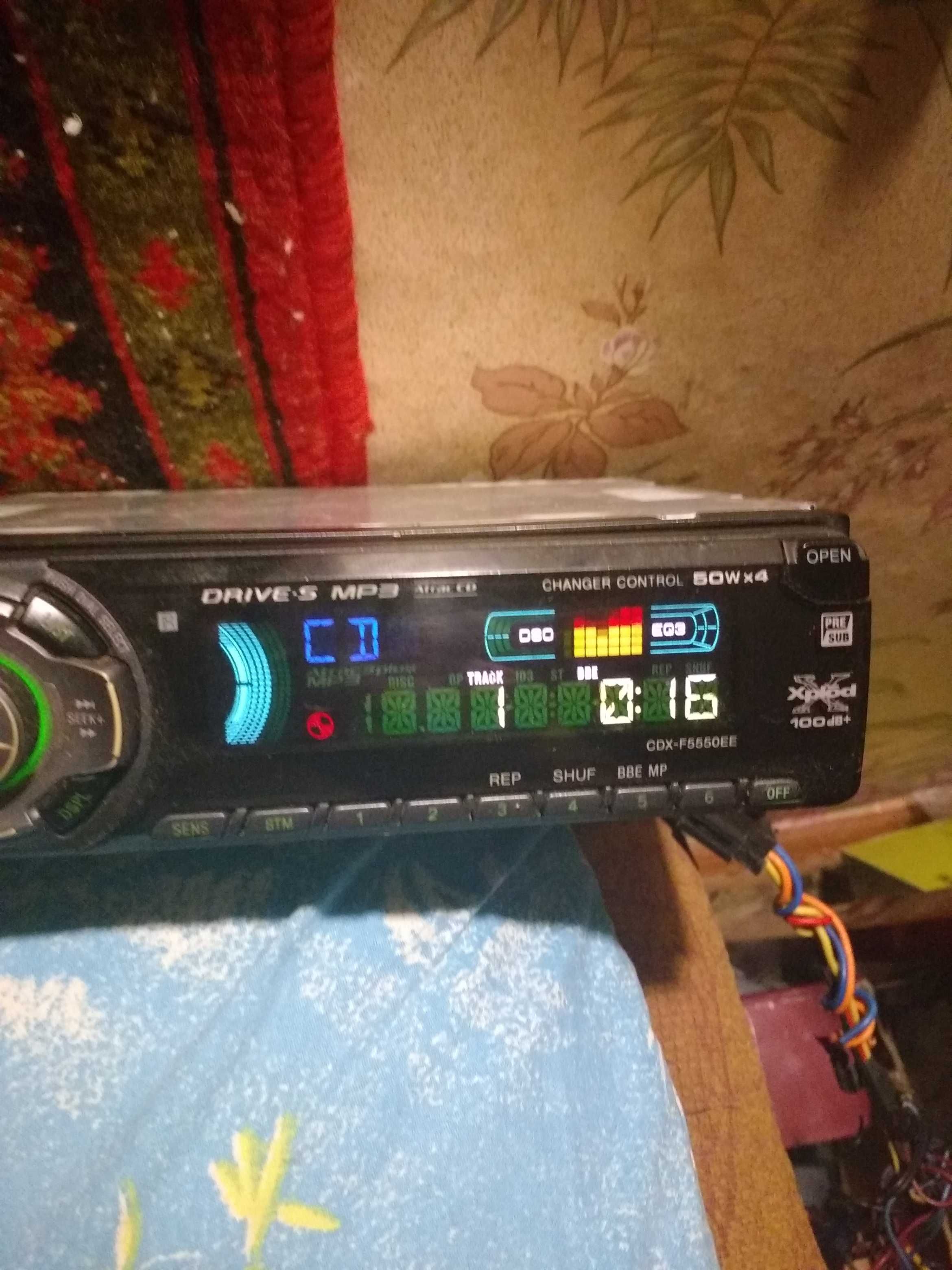 Автомагнитола sony cdx-F5550EE