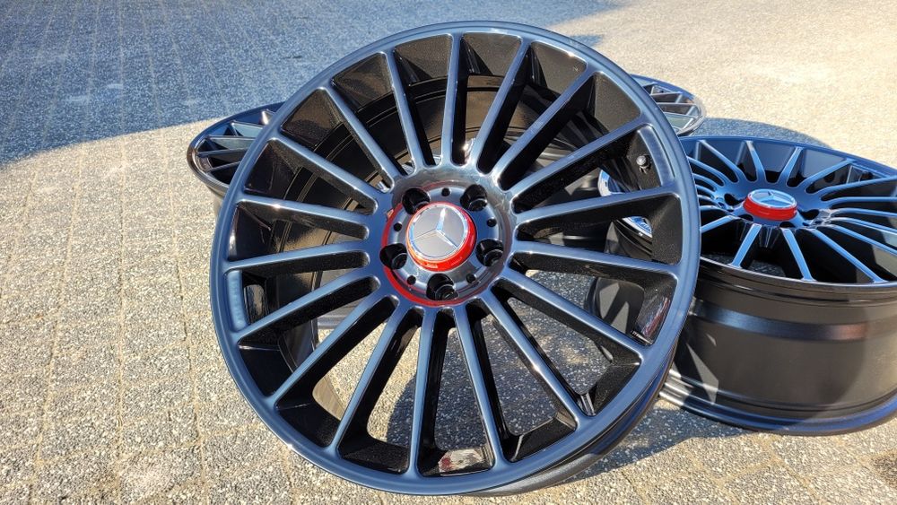 19" Mercedes /Keskin 5x112 8,5j et45  CLA  A177 A205 Klasa Czarne /AMG