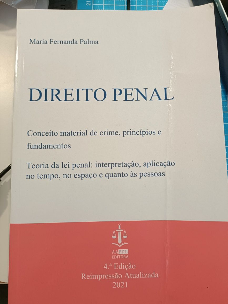 Livro Direito Penal - Maria Fernanda Palma