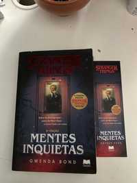 livro stranger Things”mentes inquietas”