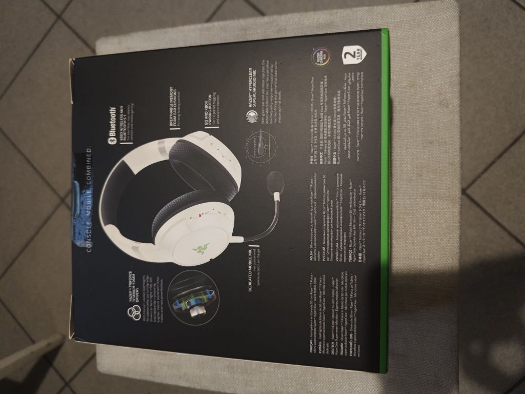Навушники з мікрофоном Razer Kaira Pro for Xbox White (RZ04-03470300)