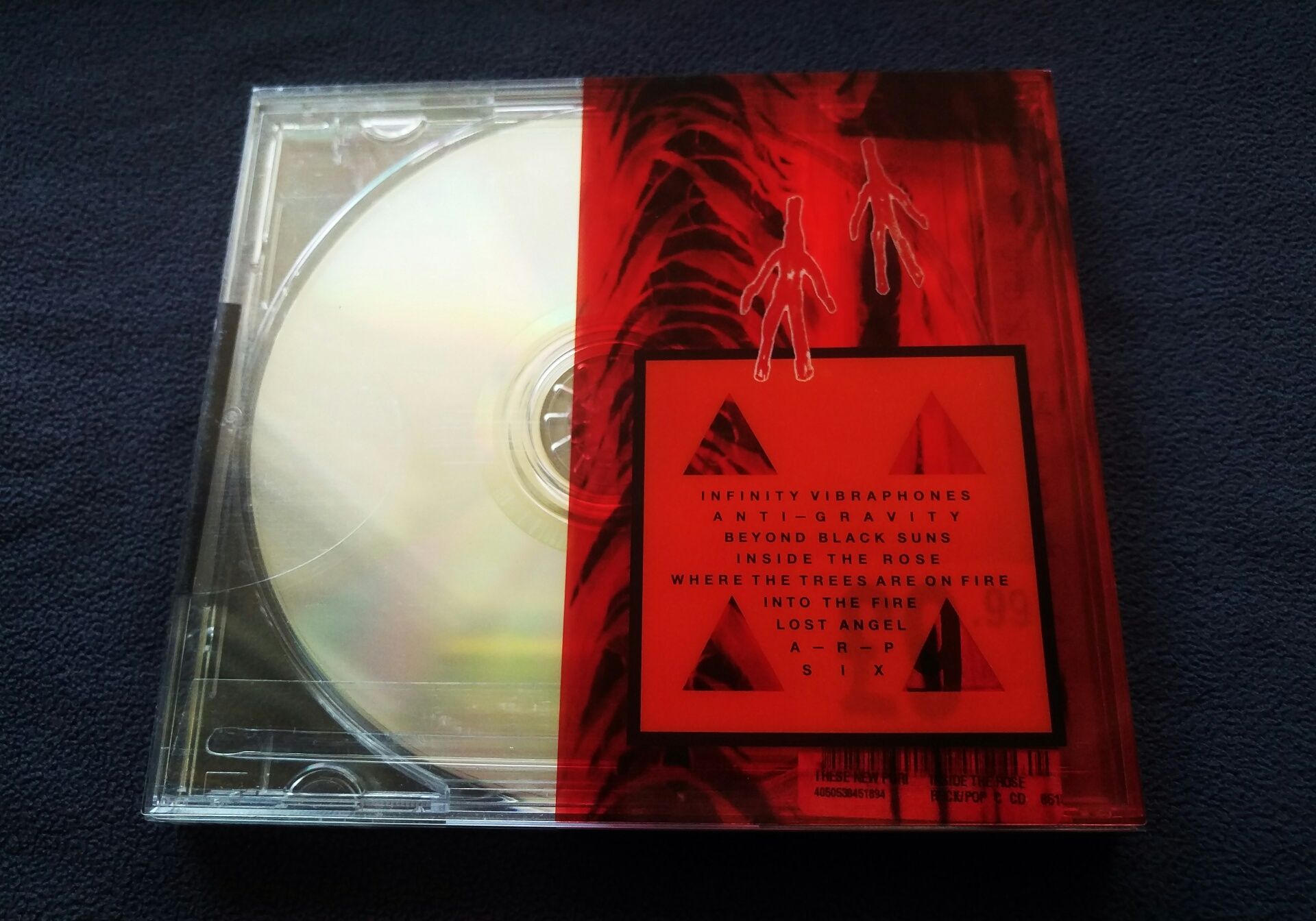 Новый фирменный CD диск These New Puritans ‎"Inside The Rose" 2019