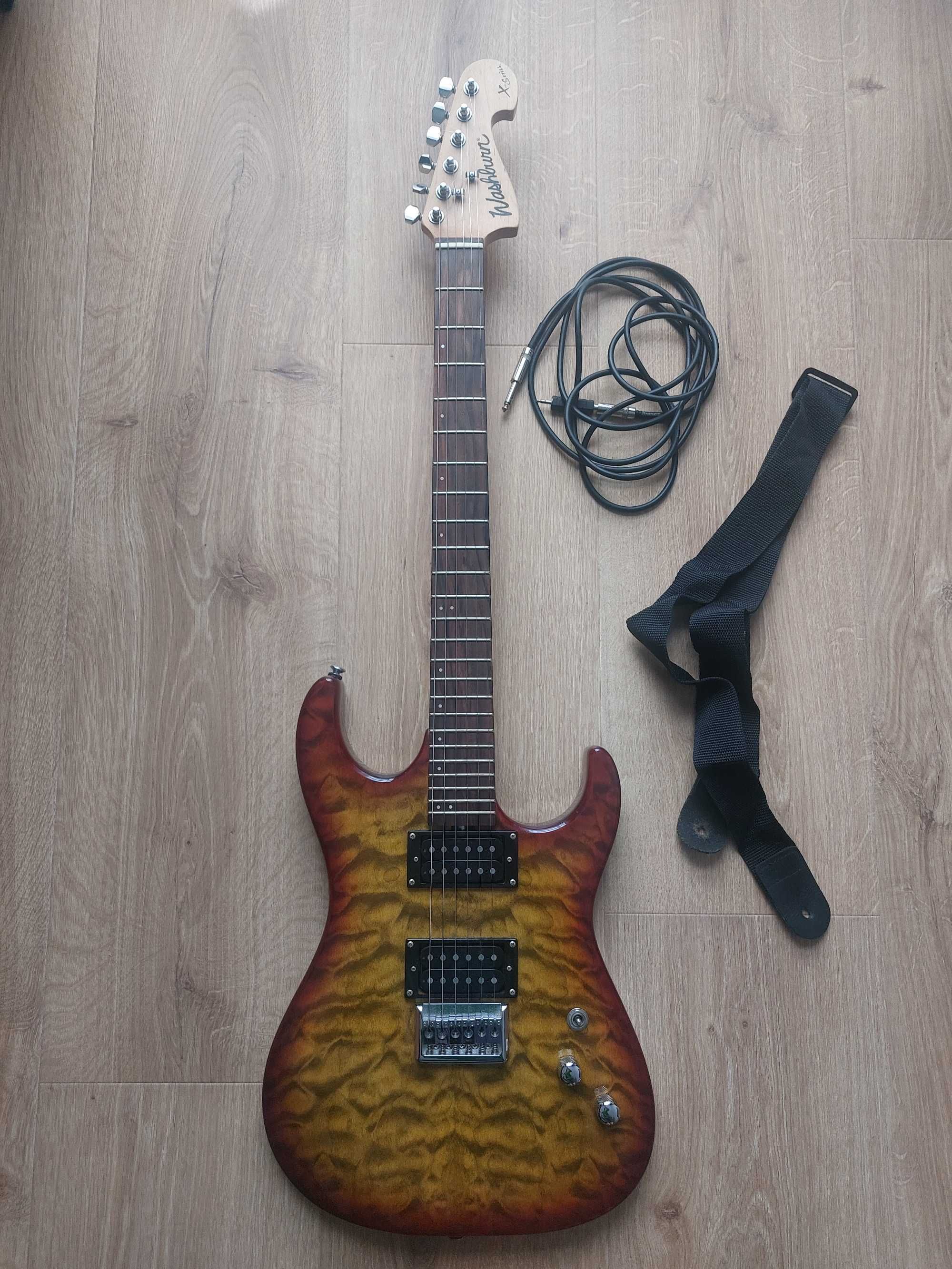 Gitara elektryczna Washburn X12 QVS