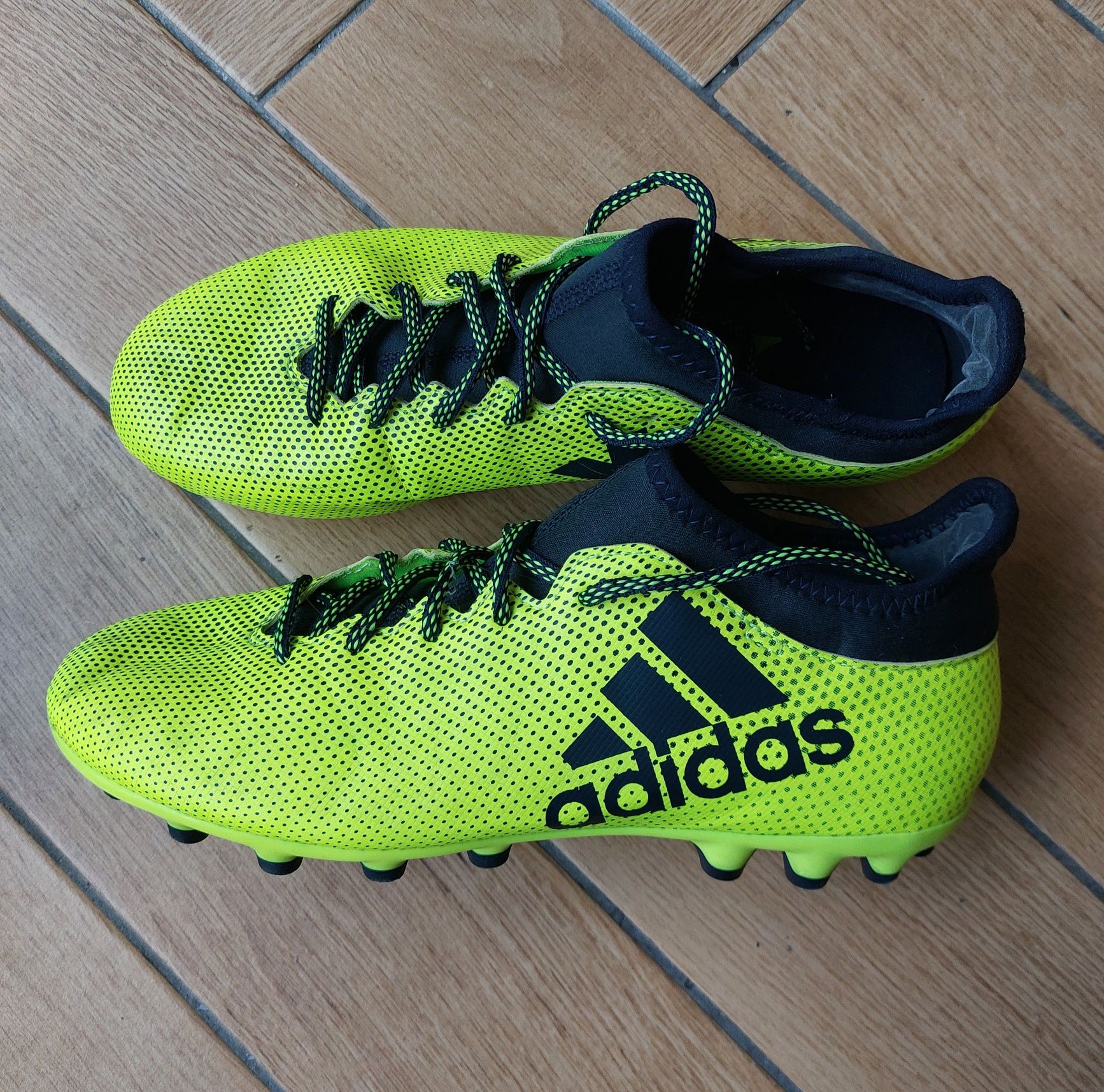 ADIDAS 40.5 Korki Neonowe Techfit Wyprzedaż