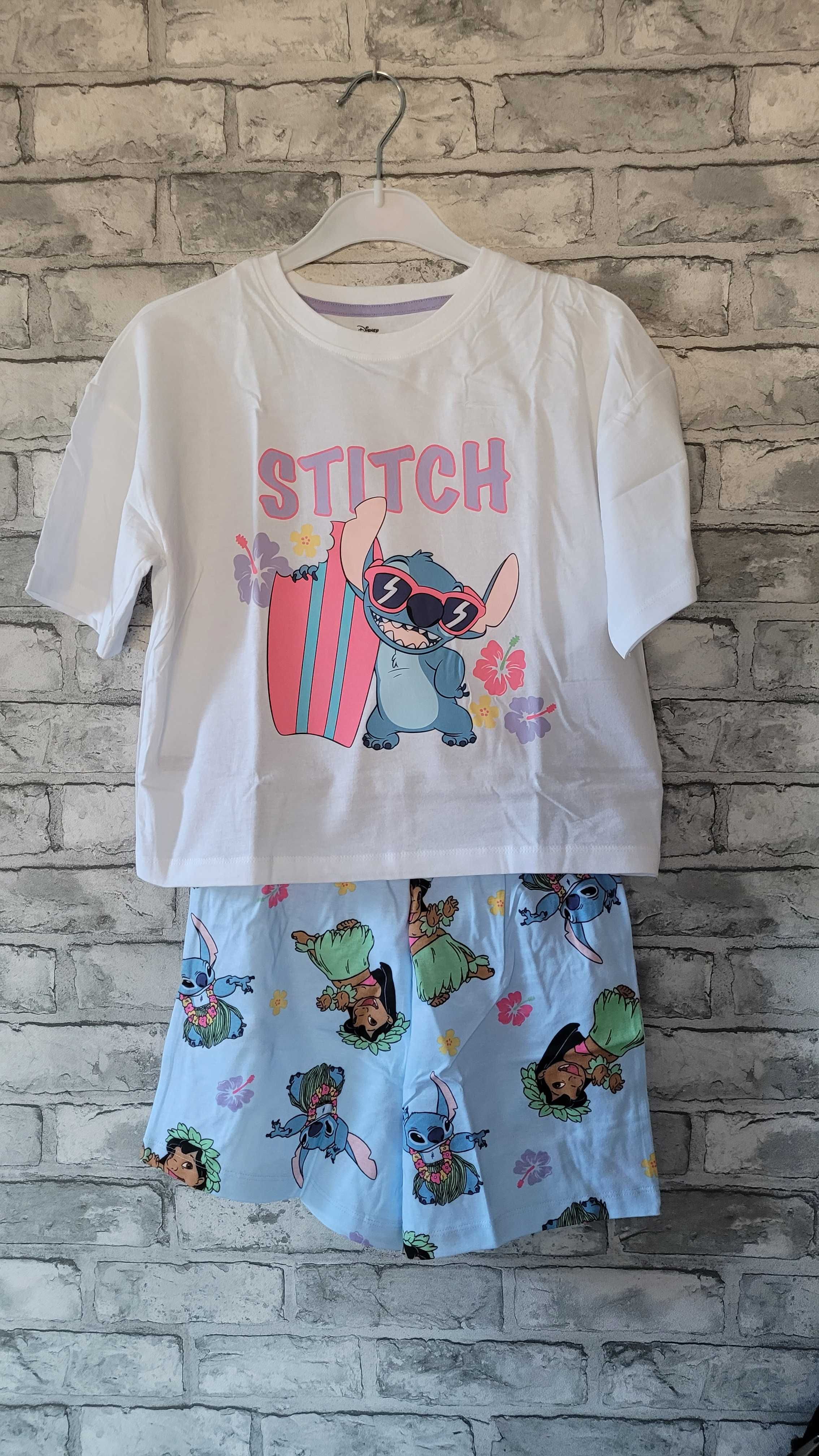 Piżama na lato z bawełny Disney Stitch PRIMARK