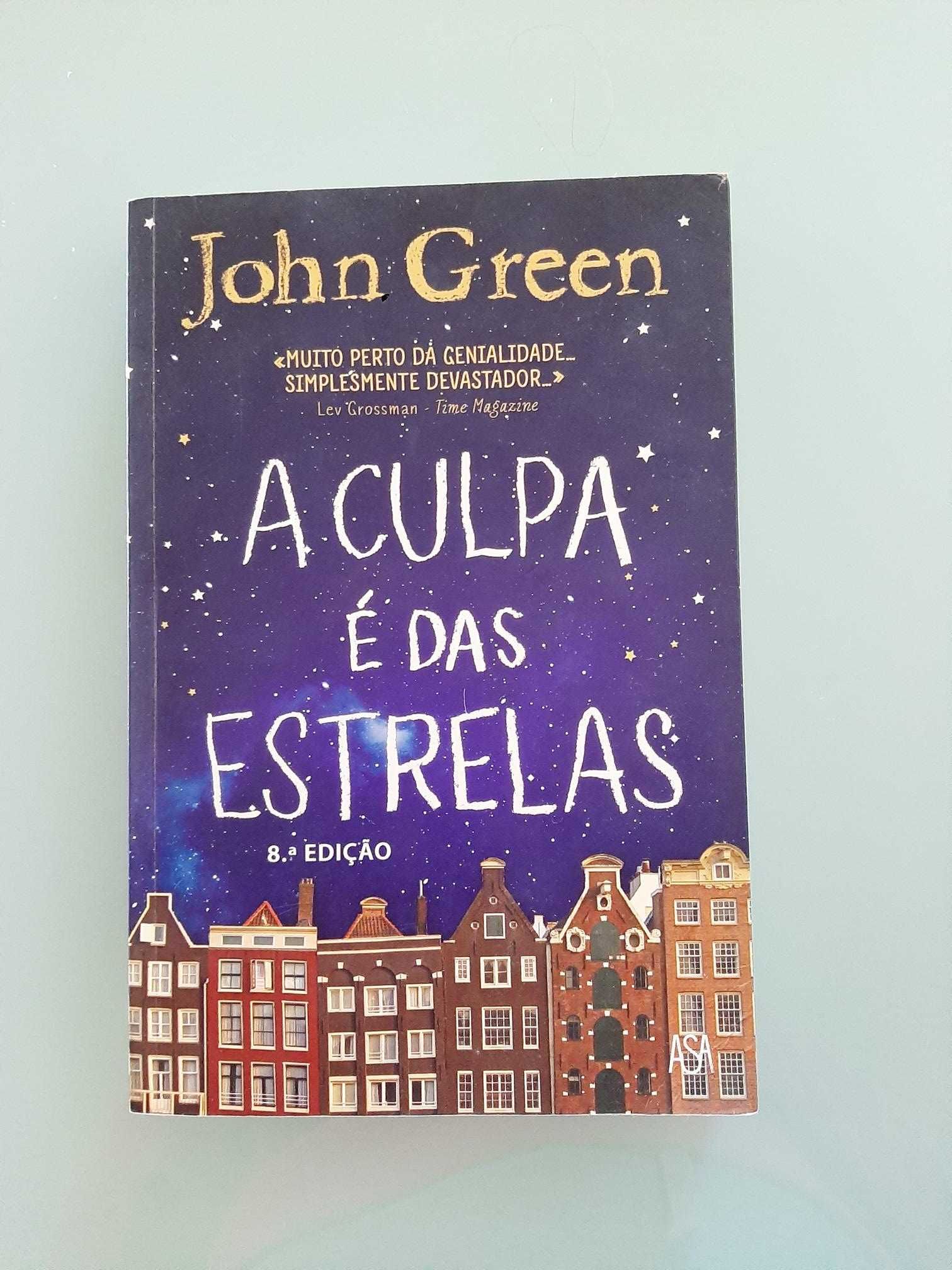Livro A Culpa é das Estrelas - John Green