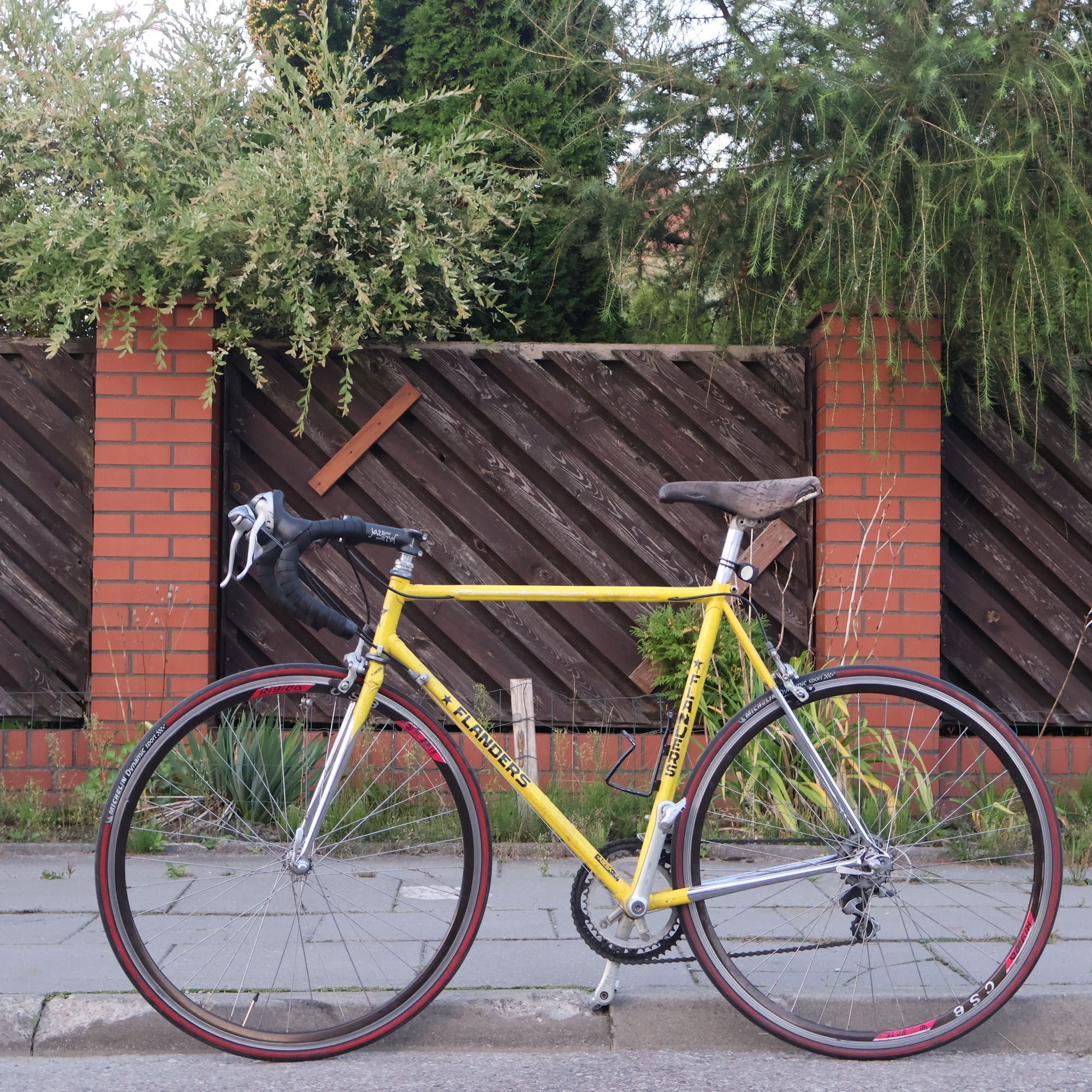Rower szosowy vintage 56cm Flanders (kolrzówka/ostre koło/fixie)