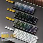 Магнітна ігрова клавіатура Attack Shark X68 HE 8K 128K RGB бездротова