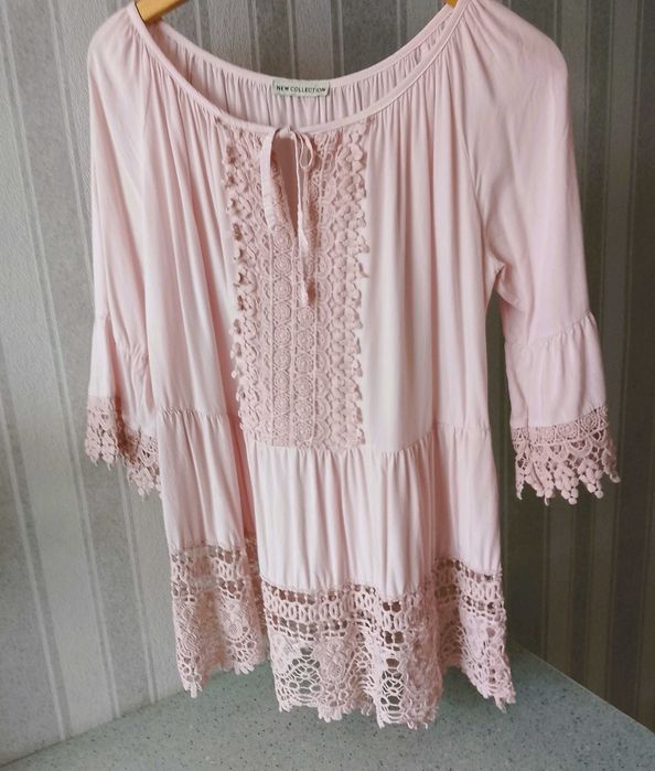 Bluzka w stylu boho Oversize