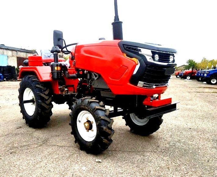 Мототрактор Зубр Т25 LUX +фреза та плуг 2к. Трактор, мінітрактор