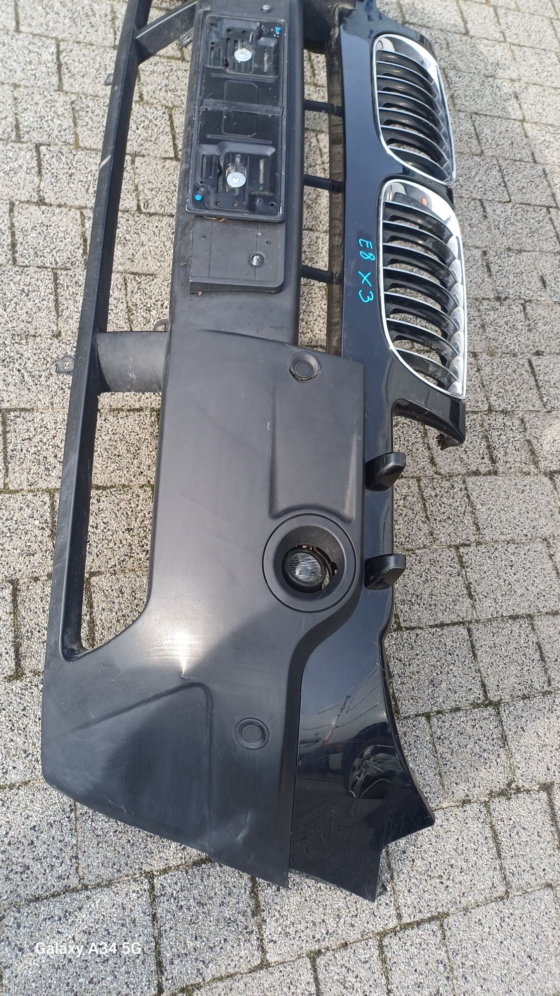 Zderzak przedni bmw x3 e83 xenon