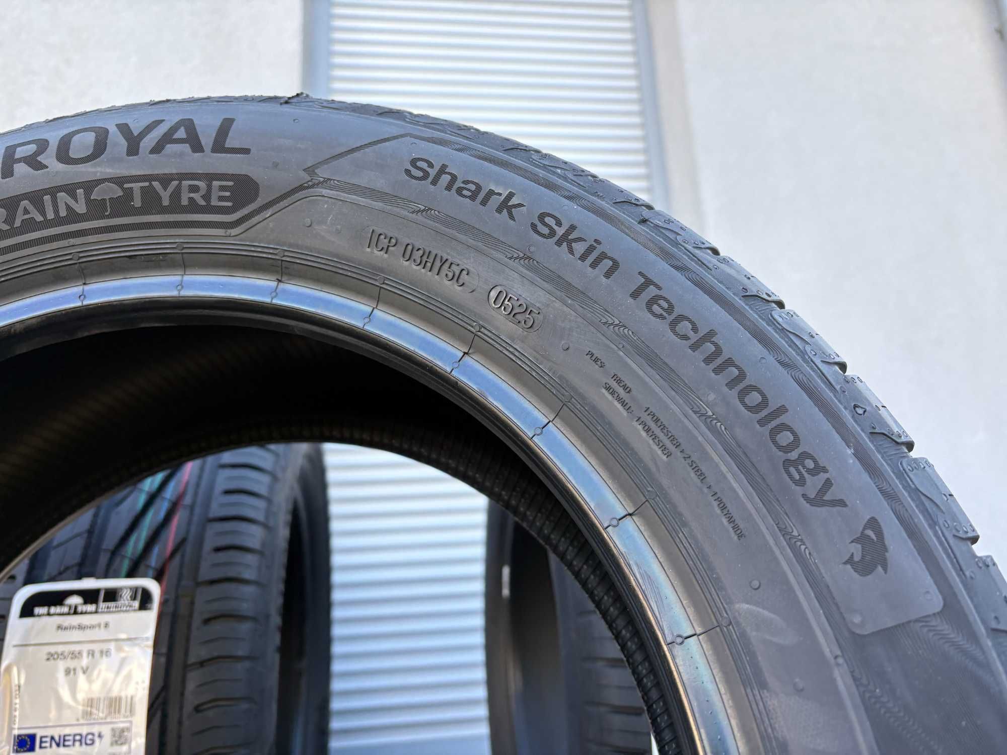Letnie 205/55R16 Uniroyal RainSport5 91V prod. 2025r C,A,71db gwar