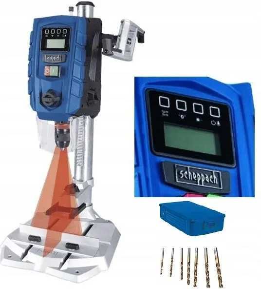 Настільна колонна дриль 900 Вт Scheppach DP60