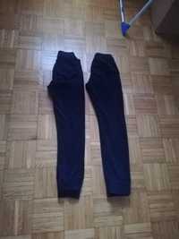 2 pary spodnie dresowe welurowe w r 146/152