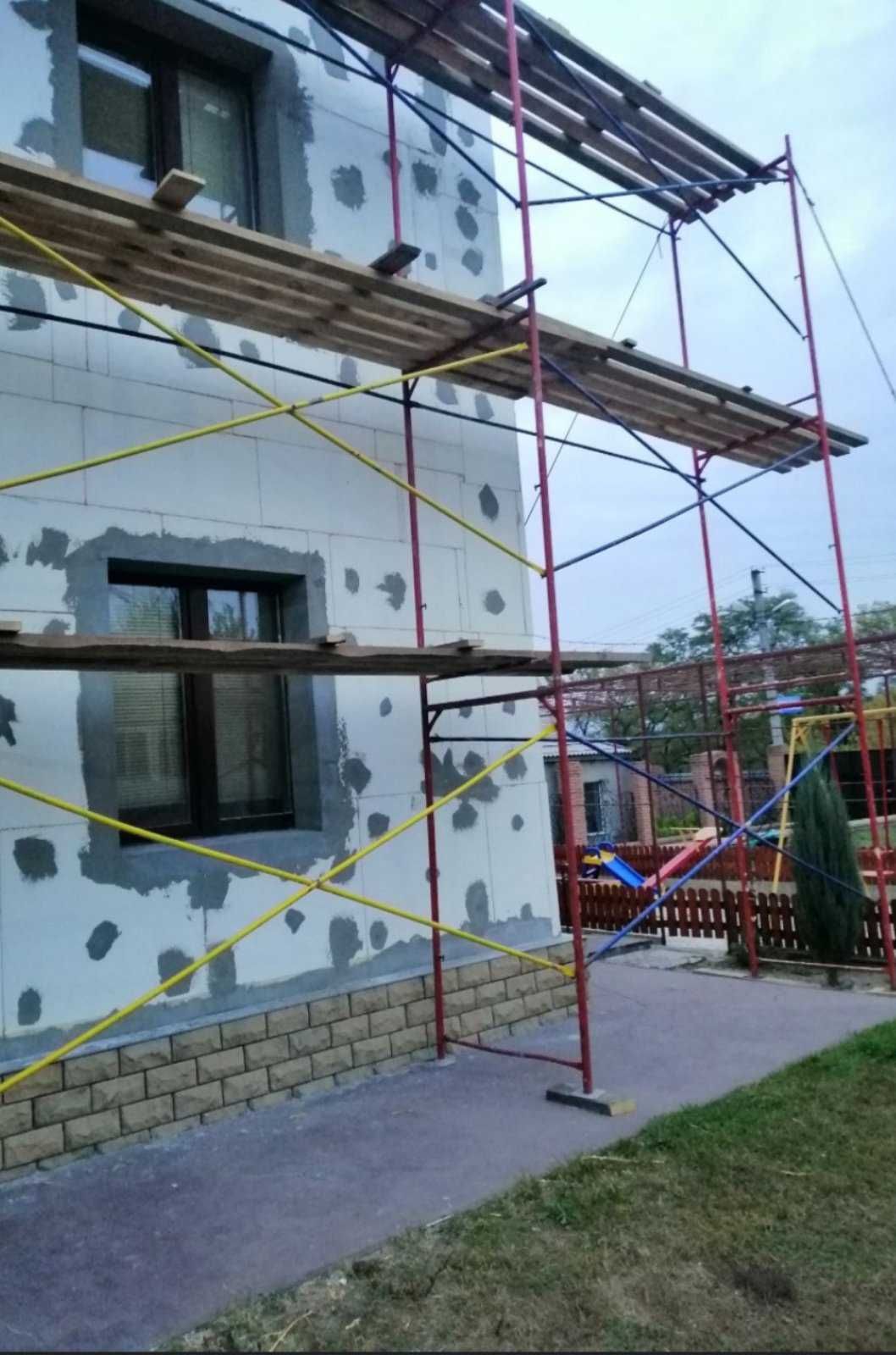 Оренда будівельного риштування (лісів,тура)