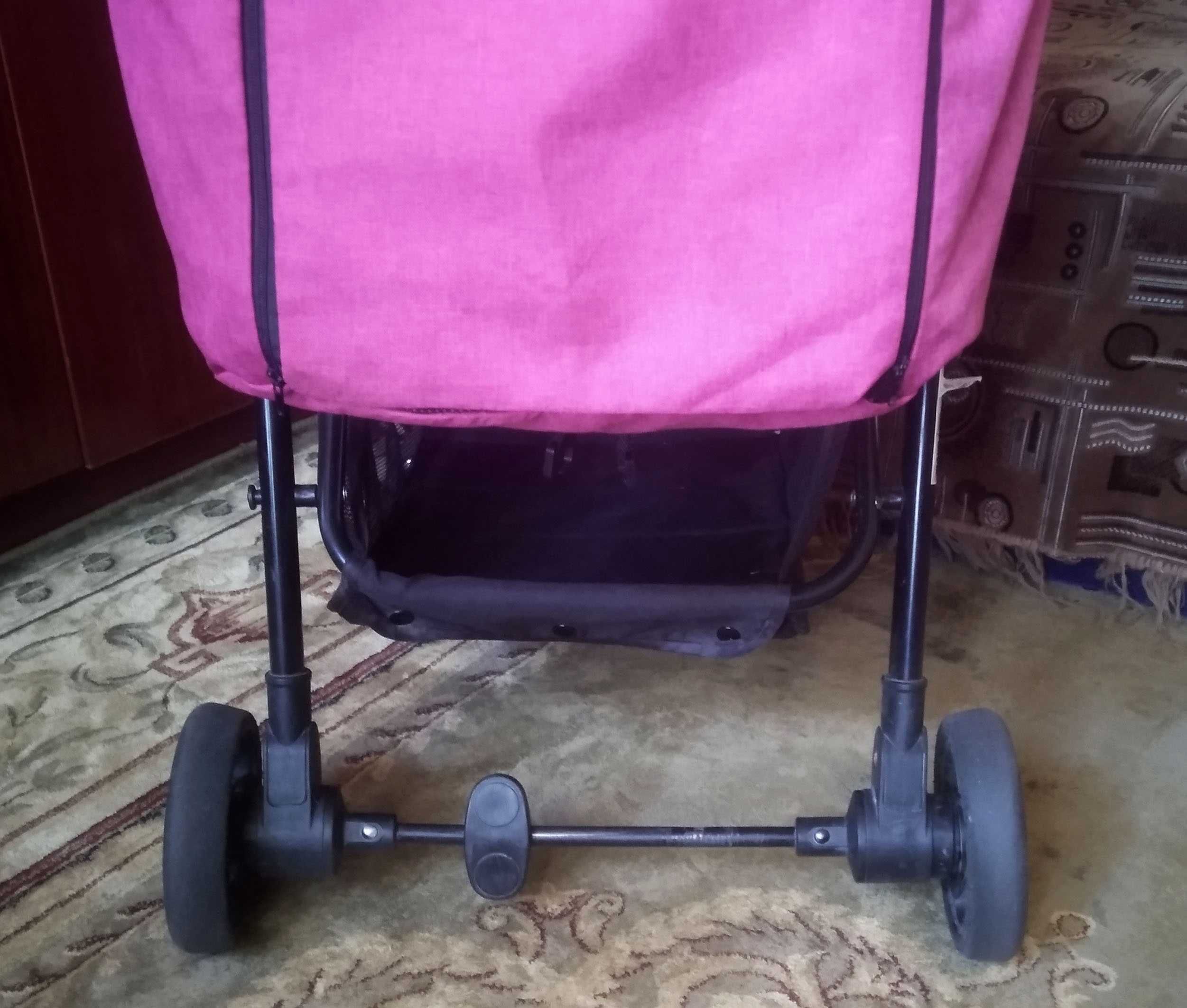 Детская коляска Bambi M 4249 Pink. Возм. обмен