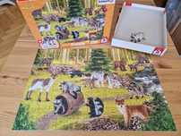 Puzzle Schmidt Schleich 56406 - 150 elementów + figurka
