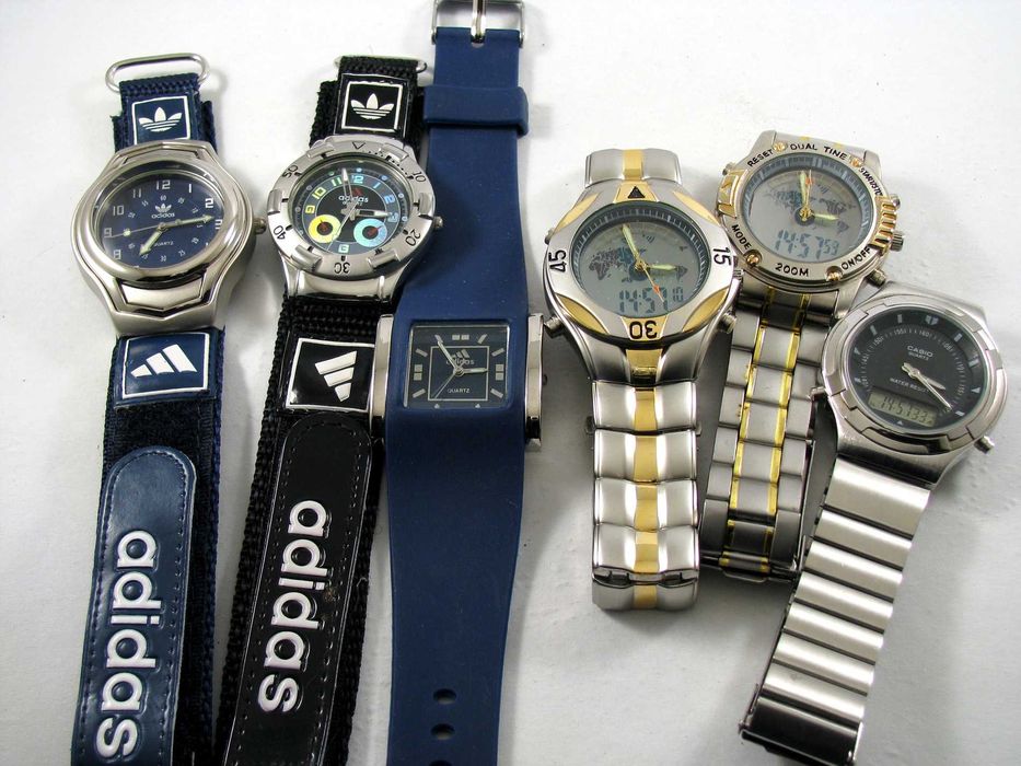 Zegarki Adidas, Sharp, Casio