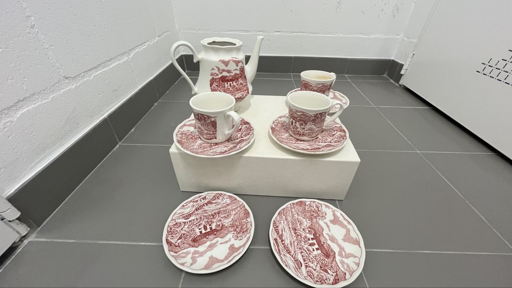 Conjunto em porcelana N.Fontebasso 1750