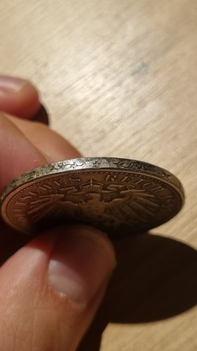 Funf Mark 1891 Fryderyk Baden rzadka pozycja