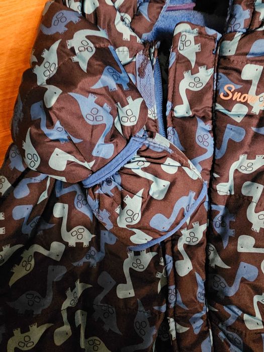 Zimowy kombinezon dla noworodka r.50/52 (0-2 m-ce)