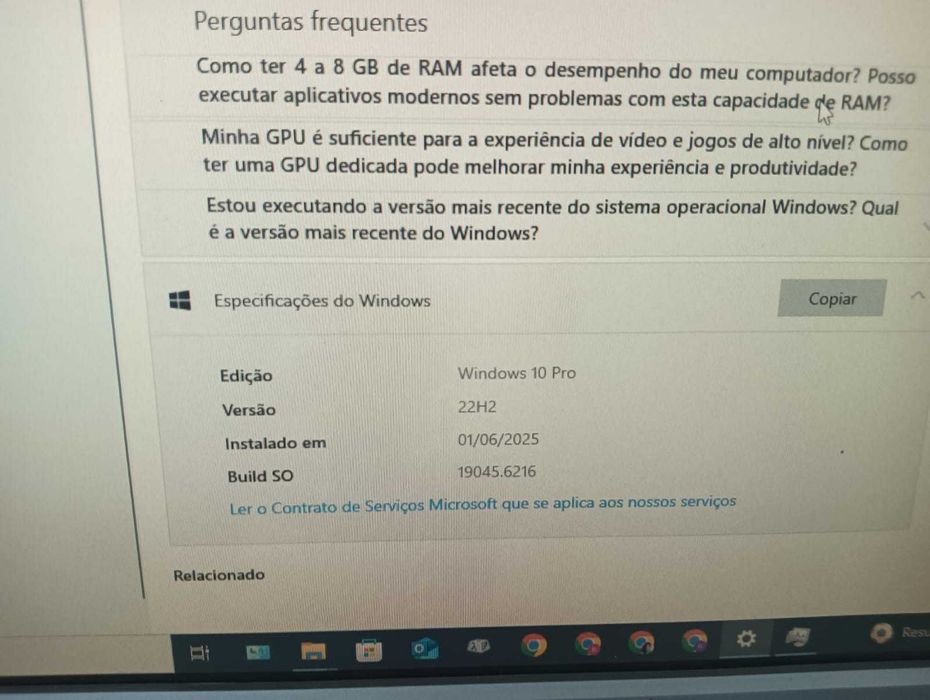 Vendo PC ASUS  4 GB RAM processador i5 6400 2.7 Ghz