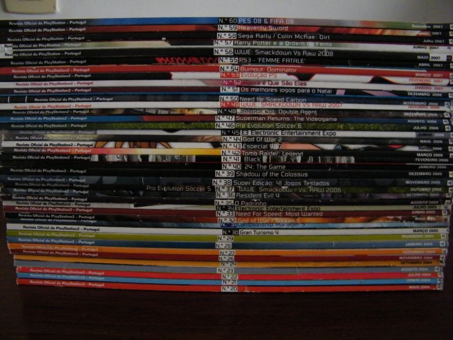 Revistas Playstation 2, Playstation 3, PSM2, PSM3
