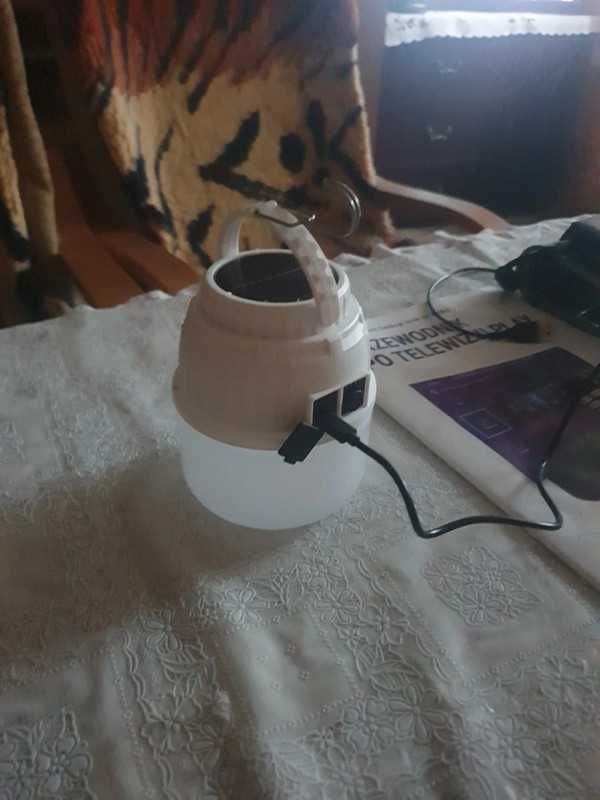 Lampa solarna kempingowa LED 4w1 – model 505
