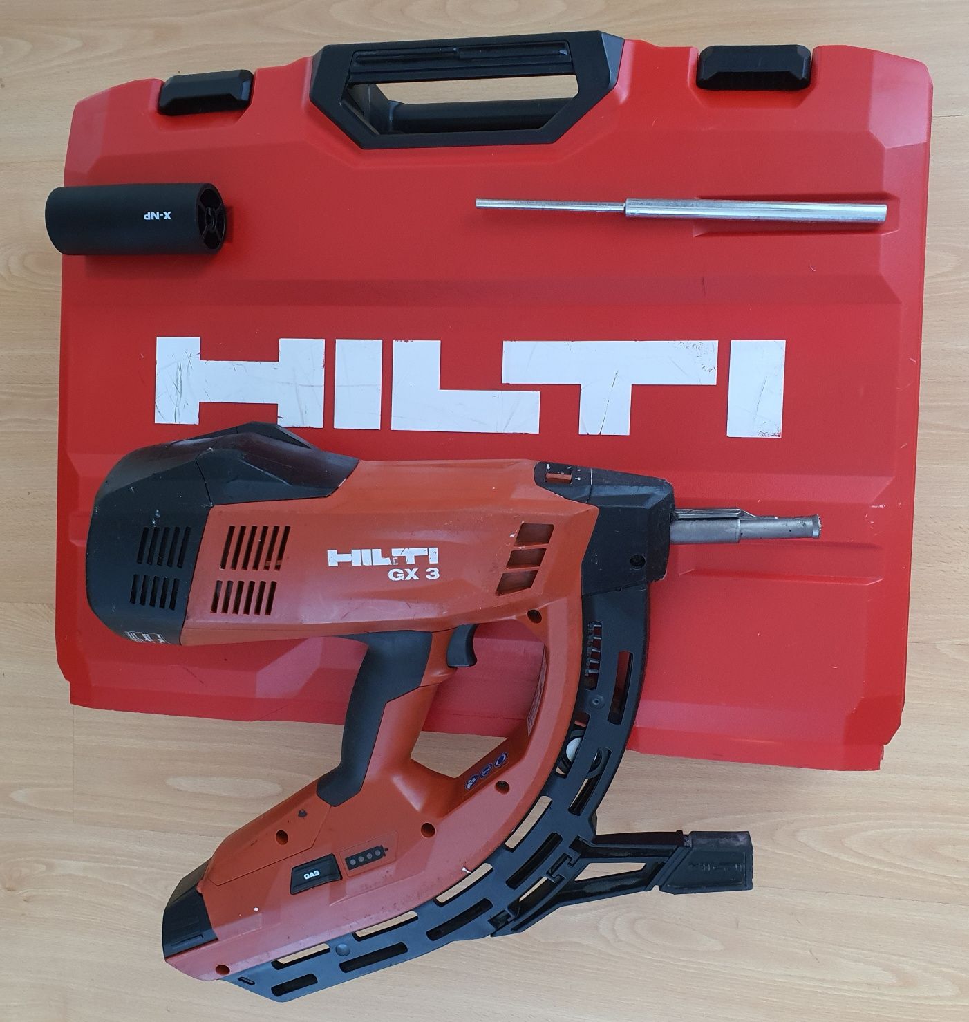 HILTI GX 3 Osadzak Gazowy Gwoździarka + Walizka+ Gaz+ X-M40+ AKCESORIA