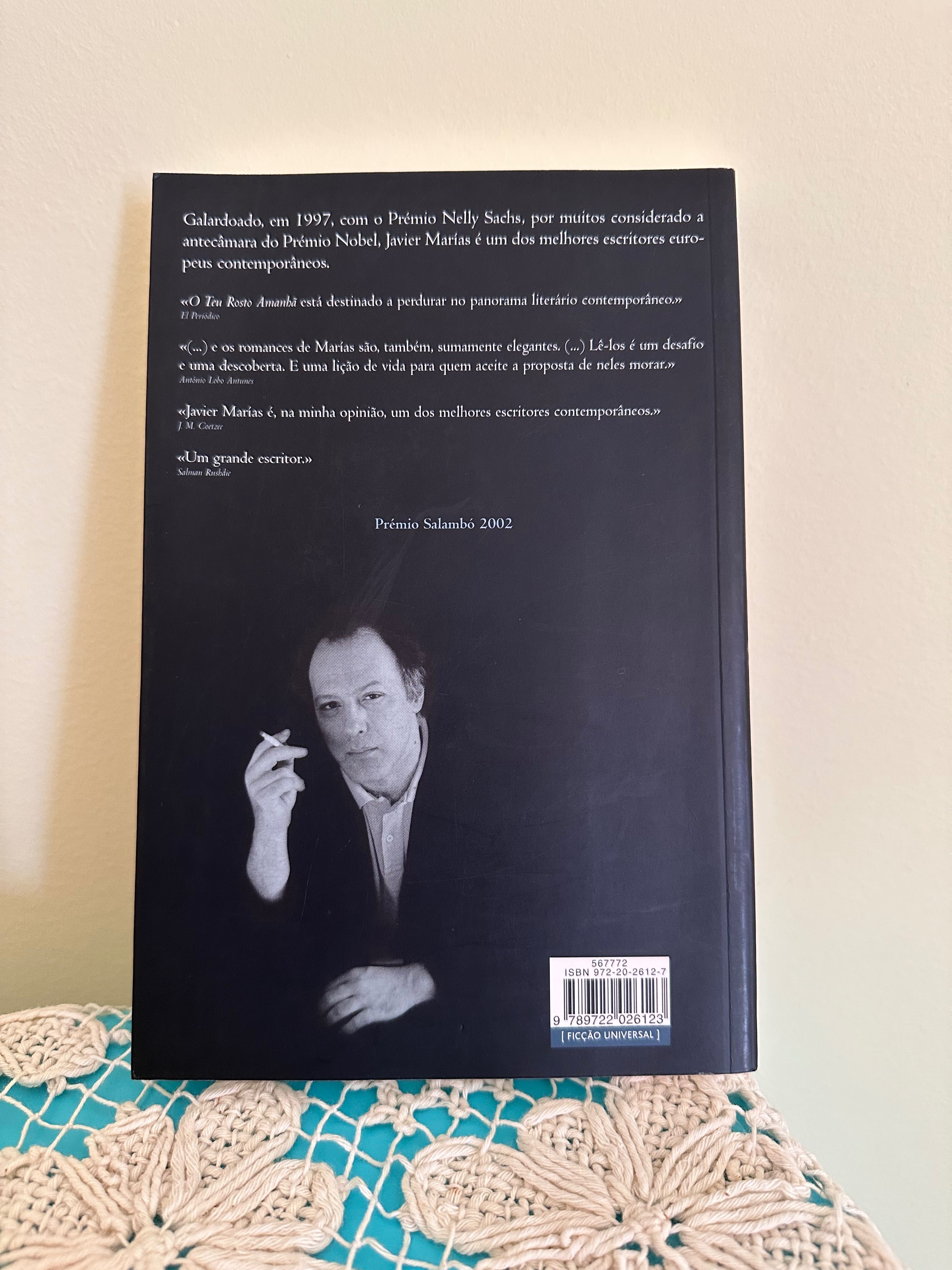 Livro “O Teu Rosto Amanhã” 1. Febre e Lança – Javier Marías